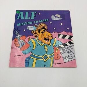Alf Mission to Mars Collectible Paperback Book